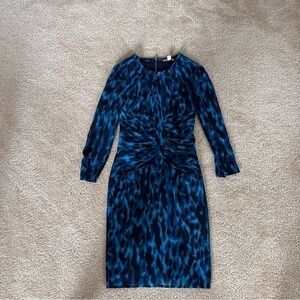 EUC Women’s Silk Printed Whistles Dress!